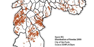 Sao Paulo şehirlerden haritası