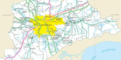 São Paulo haritaları