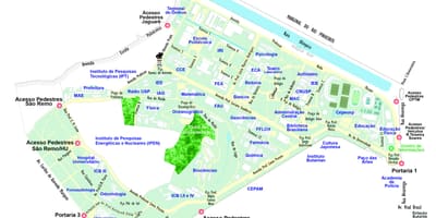 São Paulo okulu haritası