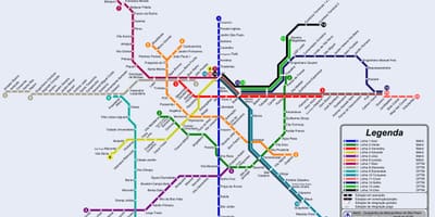 São Paulo tramvay göster