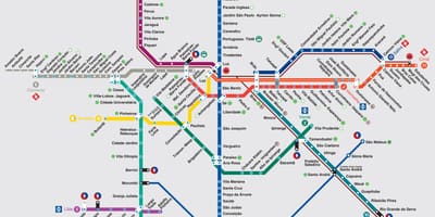 São Paulo tren göster